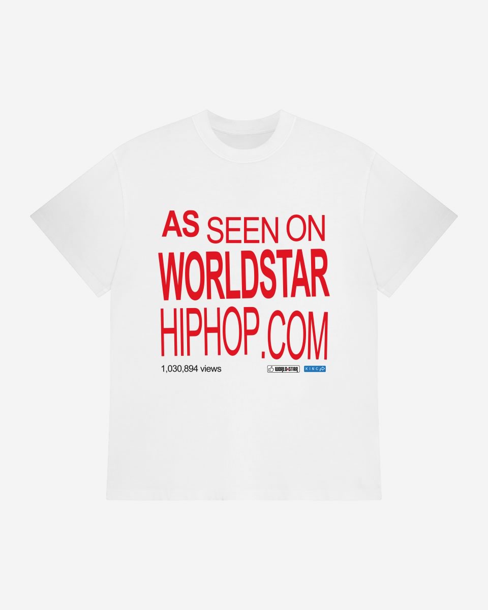 As Seen On WorldStar T-Shirt - White