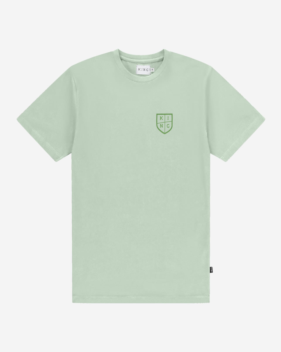 king apparel Aldgate T-Shirt - Mint Green