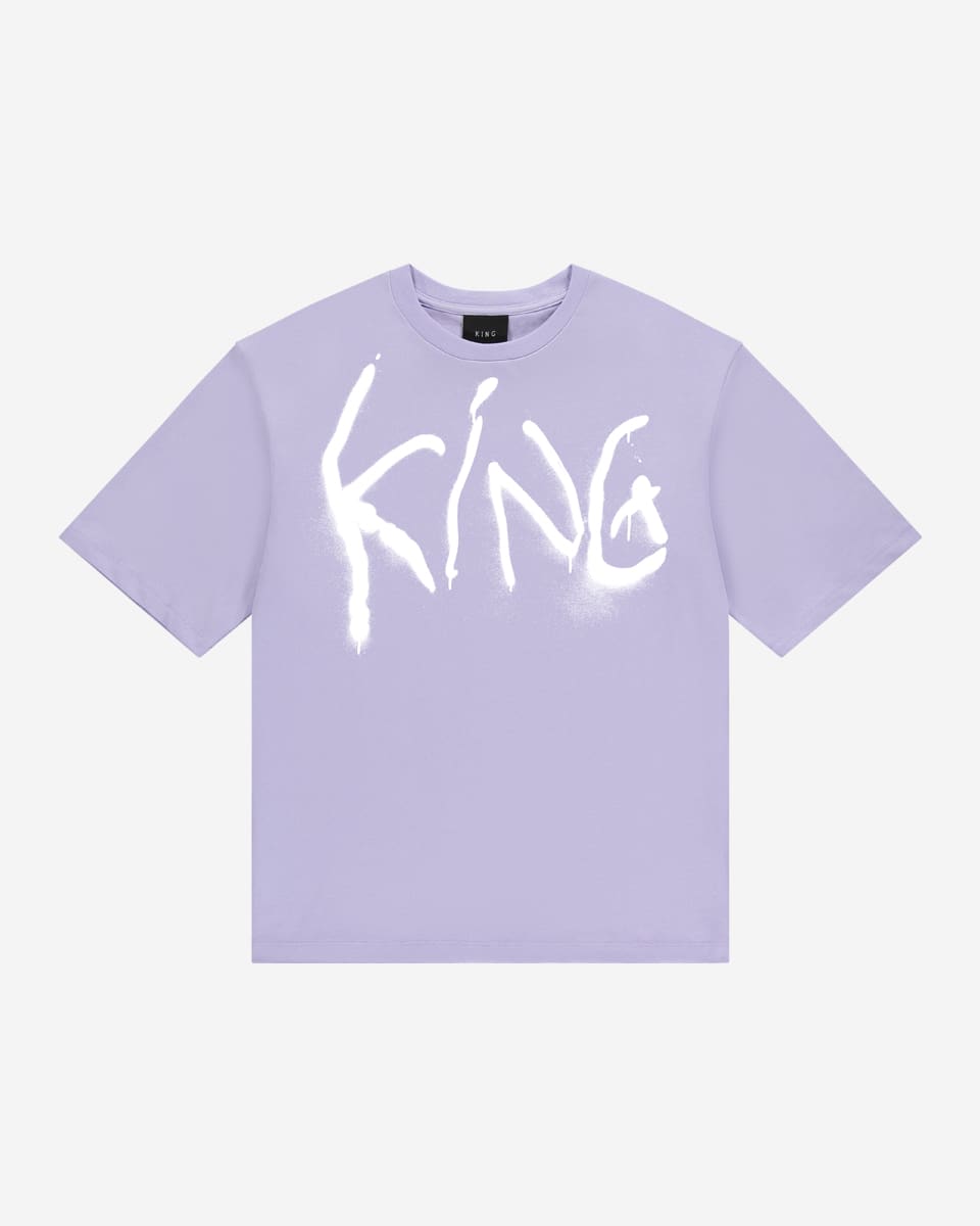 Deranged Box T-Shirt - Lavender