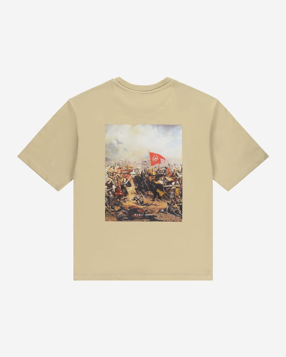 Monarch ’Battle Ready’ Box T-Shirt - Cement