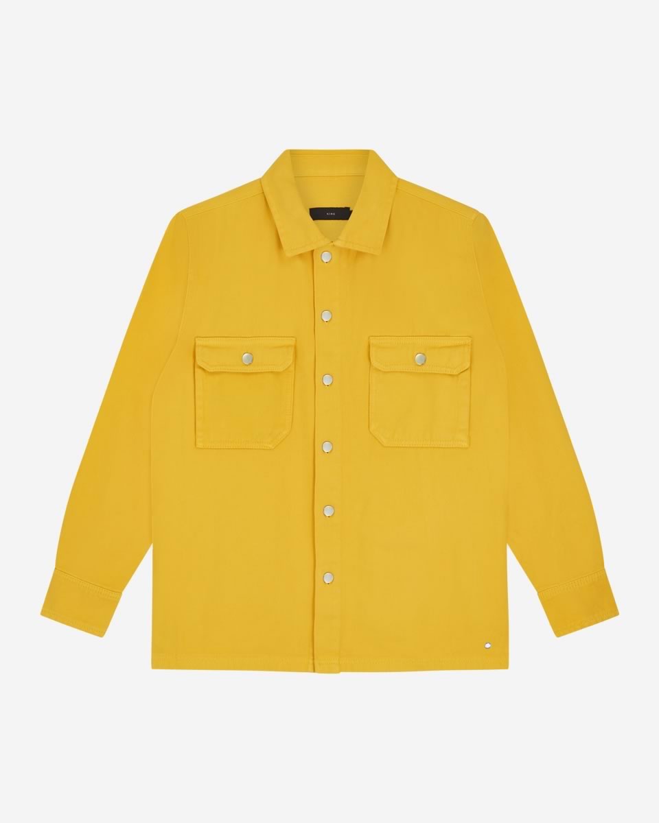 Reyner Overshirt - Saffron Yellow