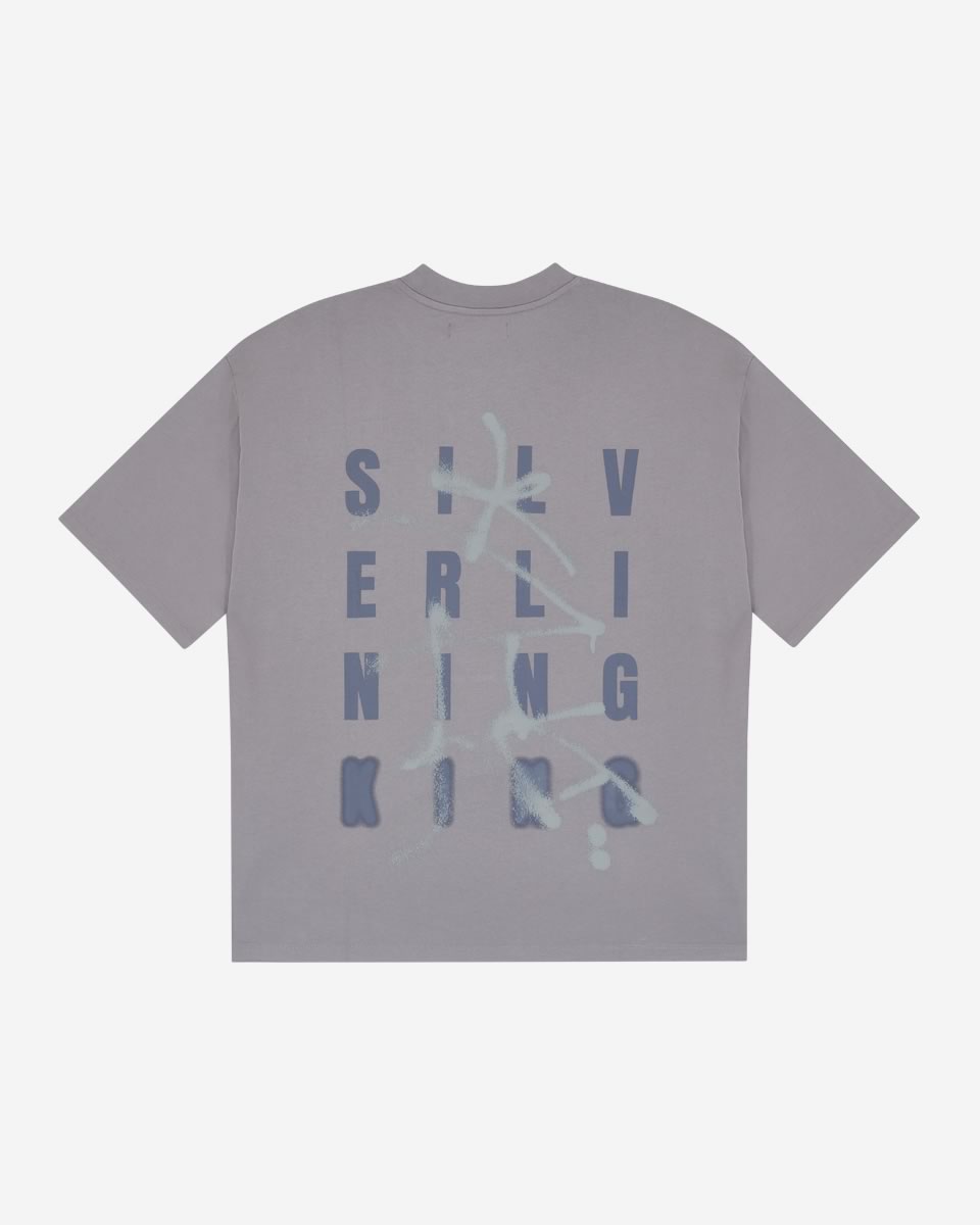 Silver Lining T-Shirt - Titanium Grey