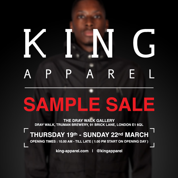 KING Sample Sale