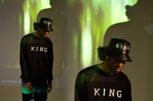 King Apparel Lookbook SS15 - Perf tracksuit black