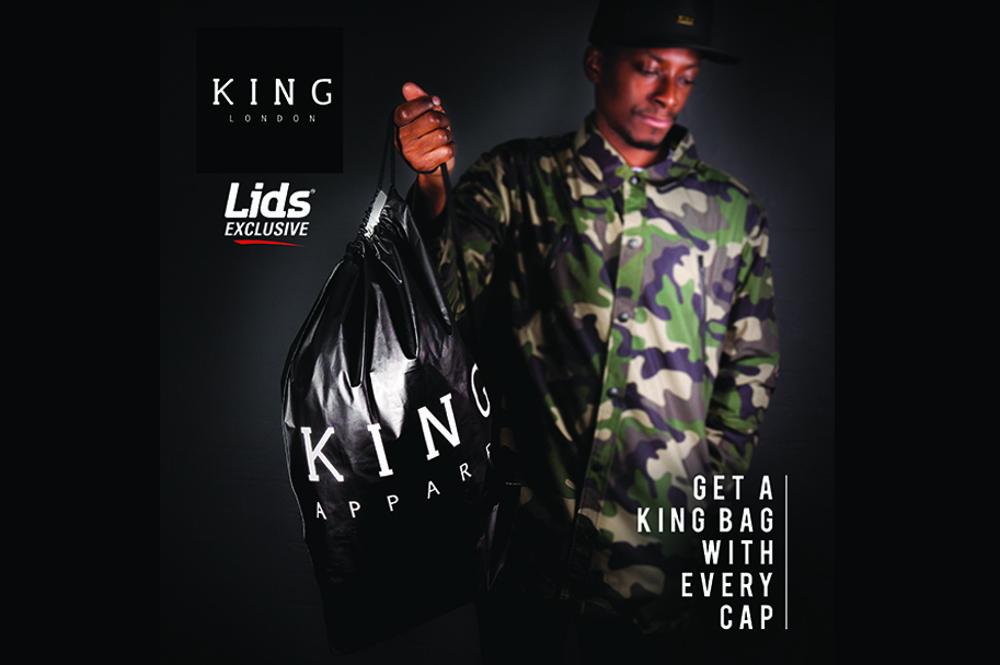 Free KING bag when you shop at LIDS