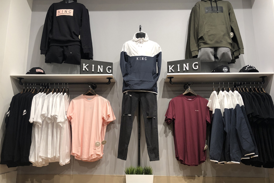 KING Streetwear instore Canada