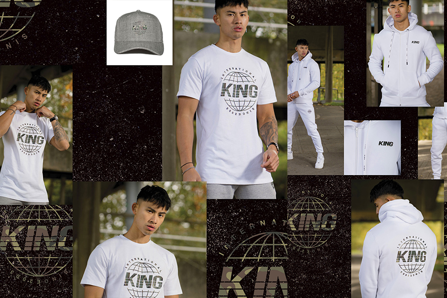 White KING t-shirt