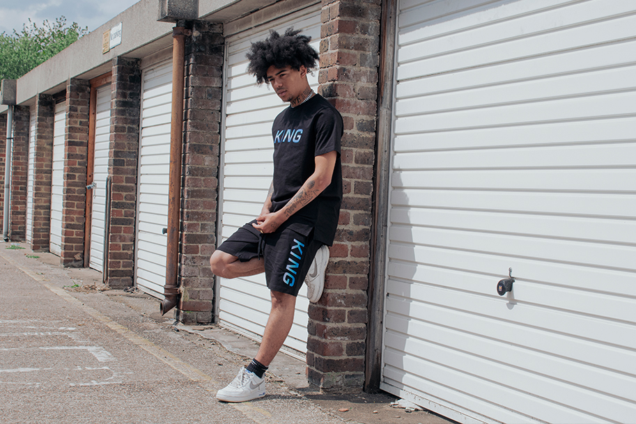 SBK in the Homerton t-shirt and shorts