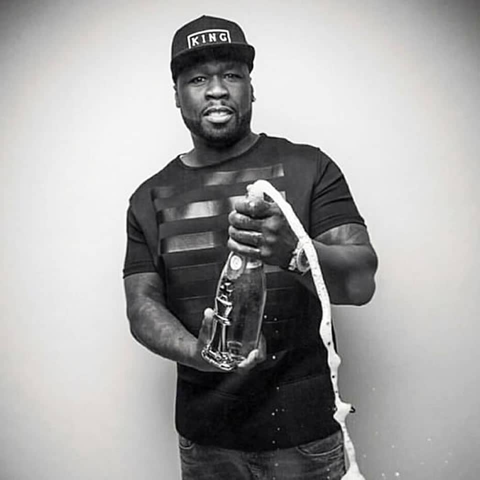 US hip hop artist 50 Cent in King Apparel