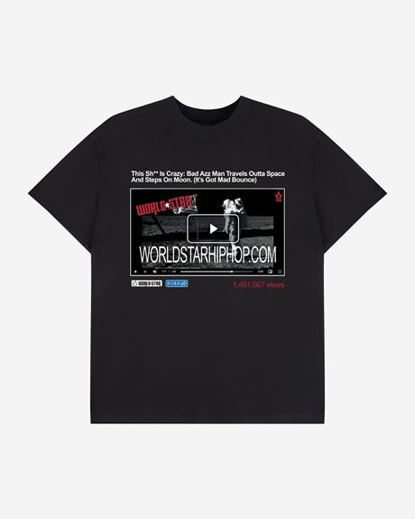 KING Apparel Outta Space WorldStar T-Shirt - Black