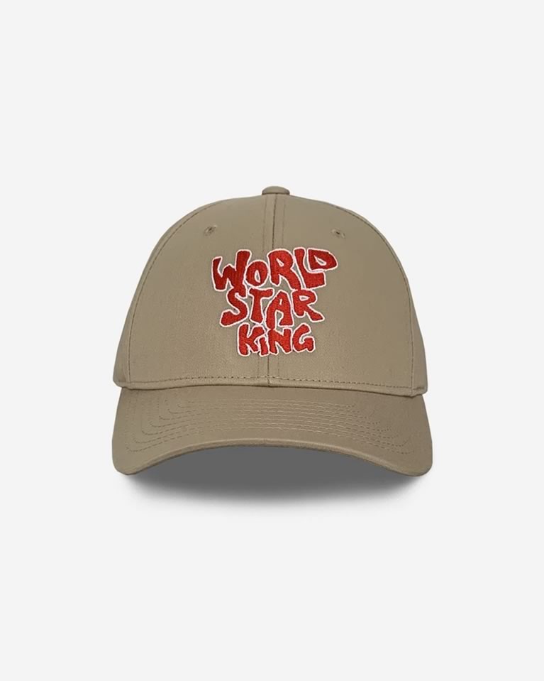 KING Apparel Toy WorldStar Baseball Cap - Cream