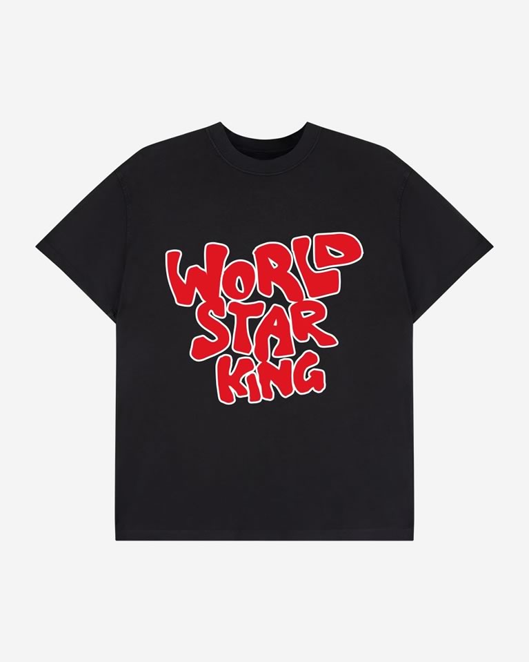 KING Apparel Toy WorldStar T-Shirt - Black