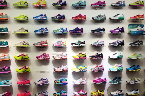 This is a normal sneaker wall in Brazil. Personally wouldn't be seen dead in any of these.