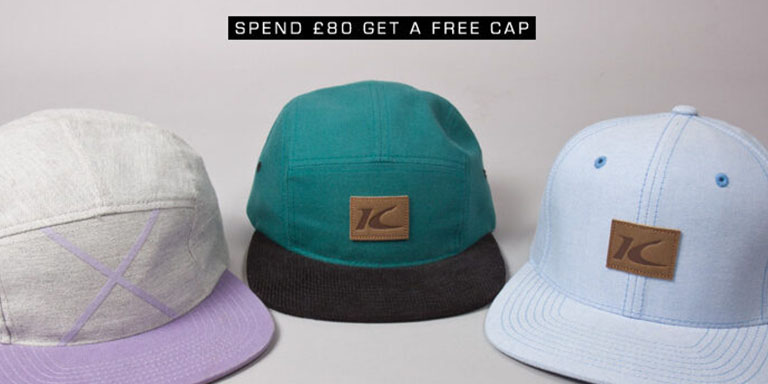 Spend £80 Get A Free Cap